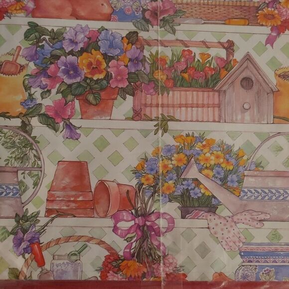 Lot of 6 pkgs Gift Wrap Sheets FLAT NEW Various Designs - Picture 4 of 5